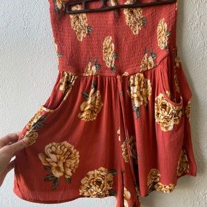Floral romper